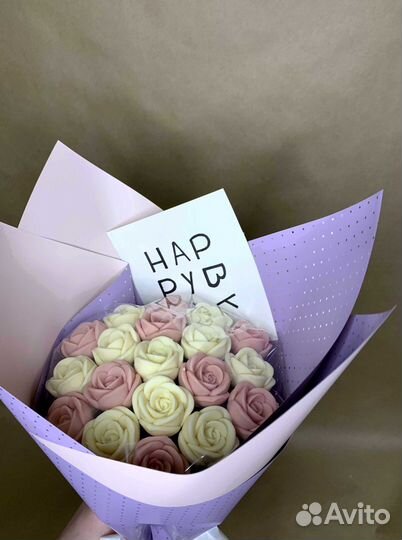 Шоколадные цветы