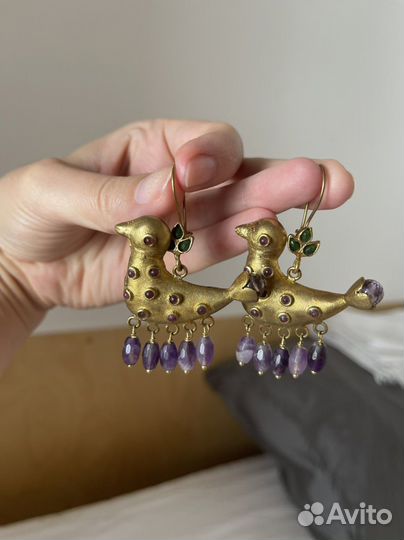 Серьги hand made