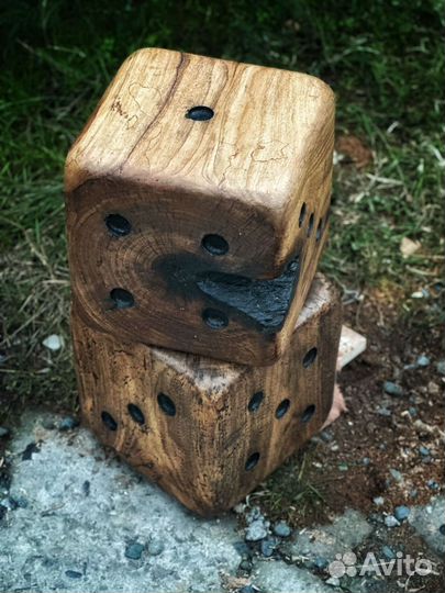 Кубики деревянные