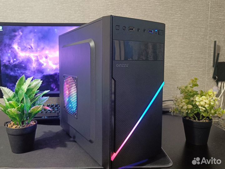 Игровой компьютер intel core i5 Rx 580 8 gb