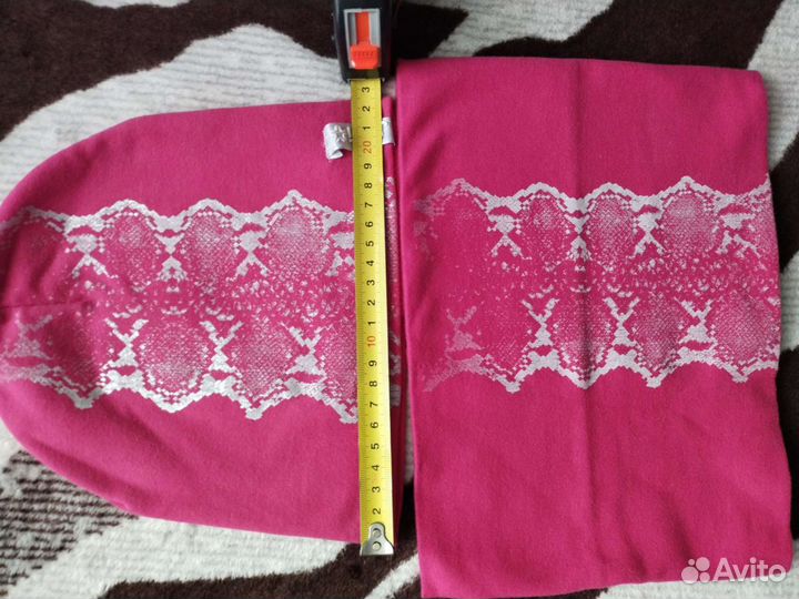 Шапочка со снудом на девочку