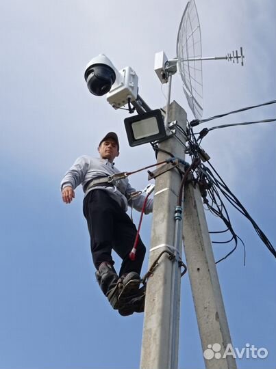 Скоростной интернет 4G/видеонаблюдение/скуд