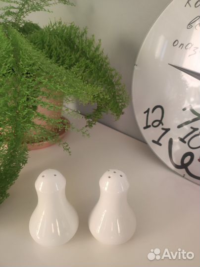 Солонка и перечница керамика,в наличии 23 пары