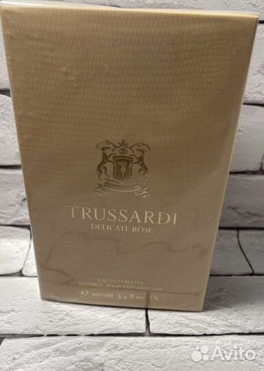 Trussardi delicate rose духи женские