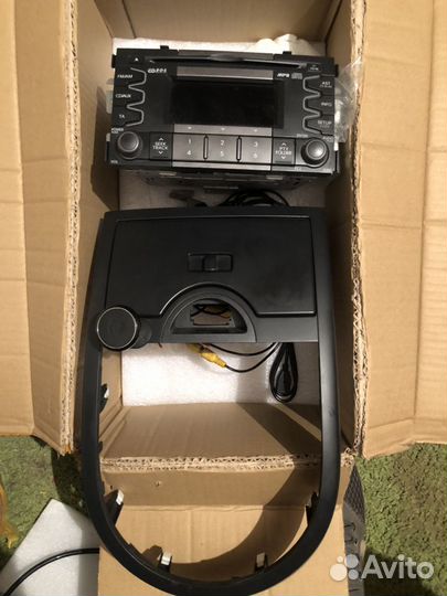 Штатная магнитола с рамкой Kia soul