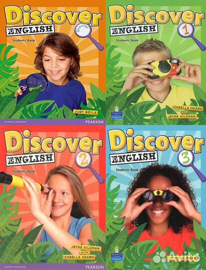 Discover English: Starter,1,2,3 (все уровни)