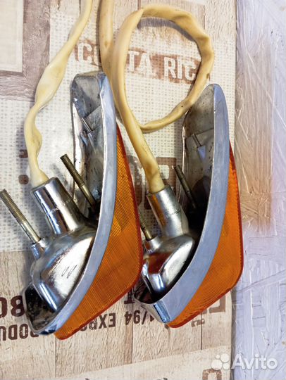 Поворотники Газ 24 хром СССР