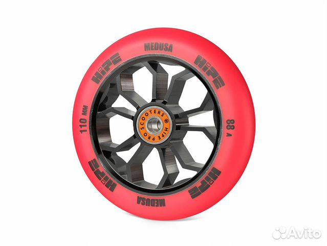 Колесо Hipe Medusa wheel LMT36 110мм red/core blac