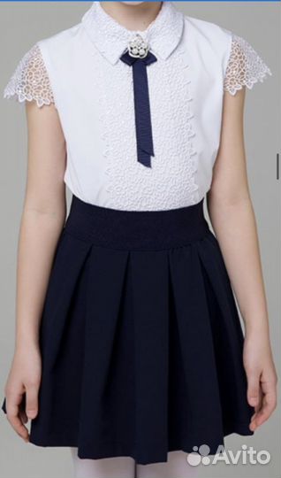 Блузка школьная