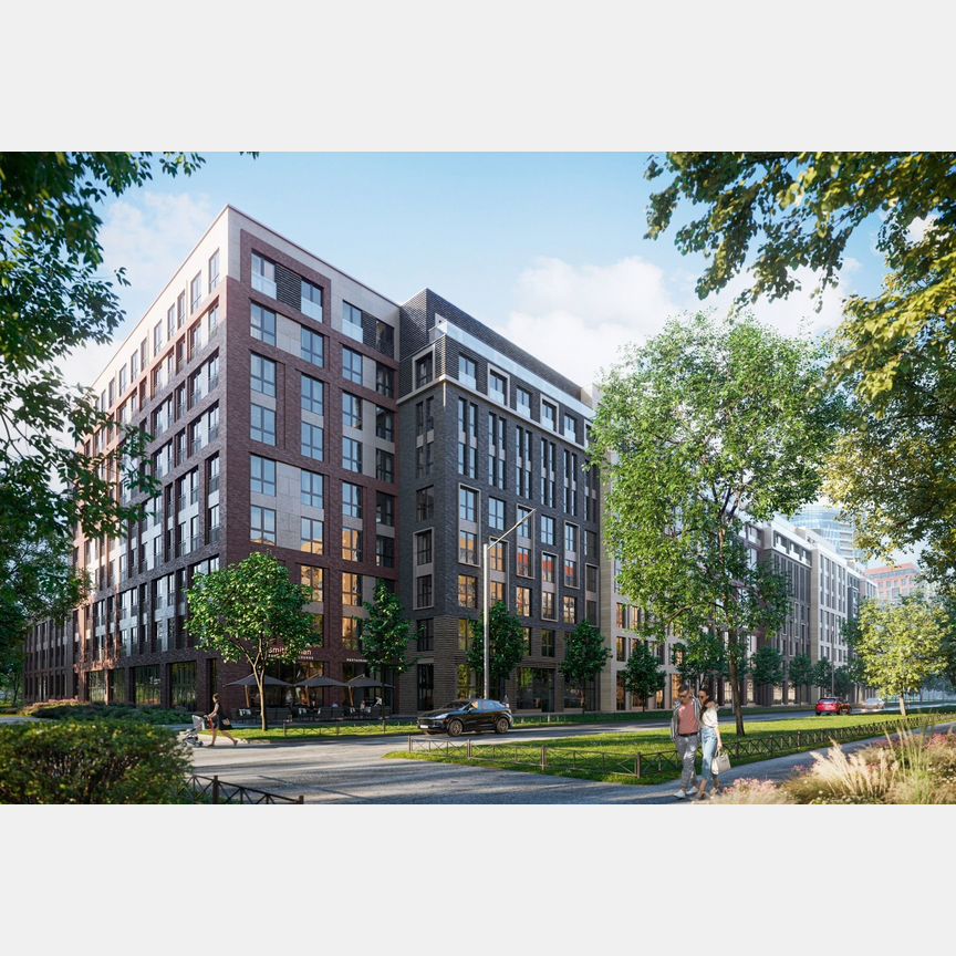 2-к. квартира, 77,4 м², 4/9 эт.