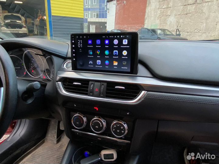 Android магнитола Mazda 6 GJ 2015-2018, есть Teyes