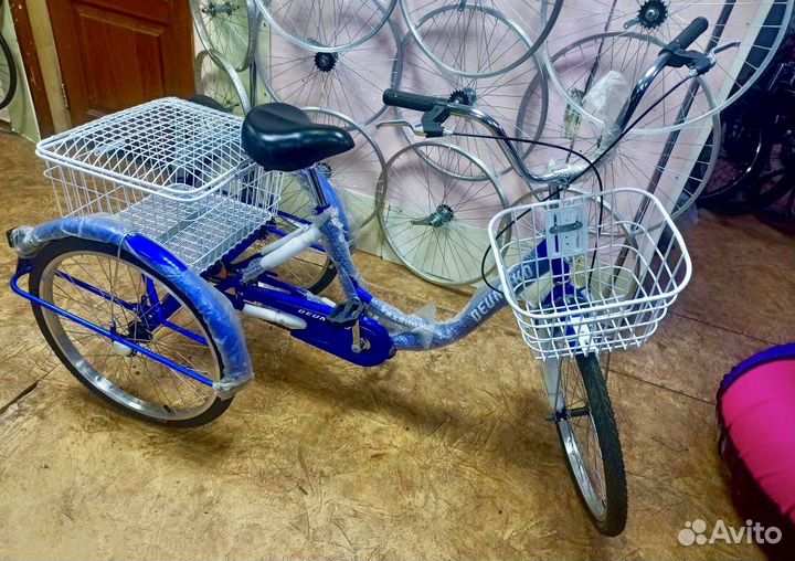 Трехколесный велосипед для взрослых