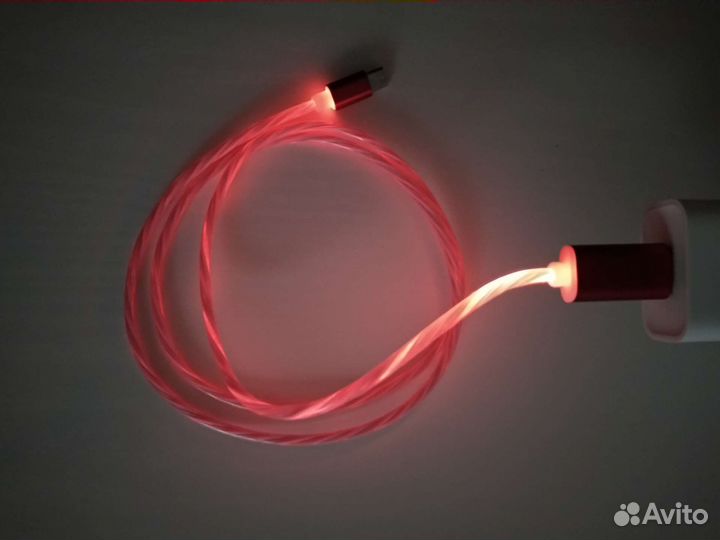 Светящиеся кабели для зарядки телефона