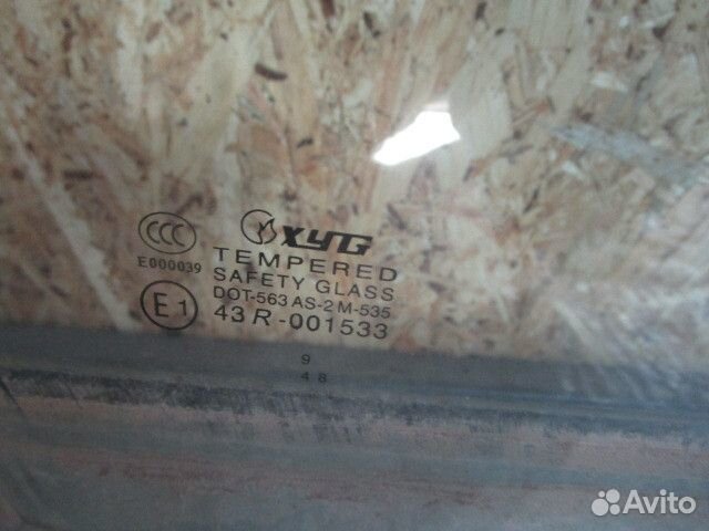 Стекло двери передней правой Lifan Breez 2007-2014