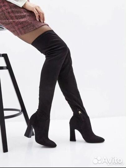 Ботфорты mango