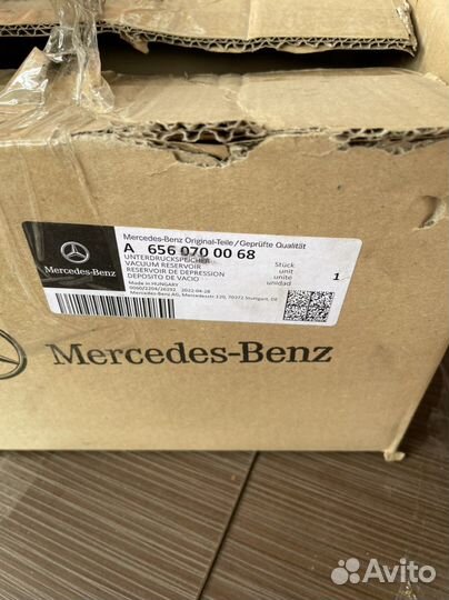 Вакуумный ресивер OM656 A6560700068