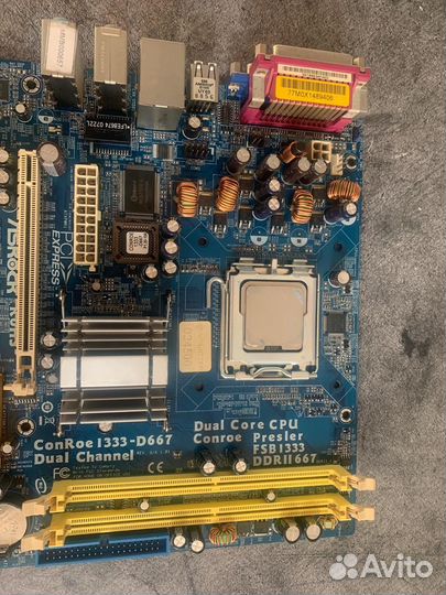 Материнская плата Asrock Rohs на Lga775