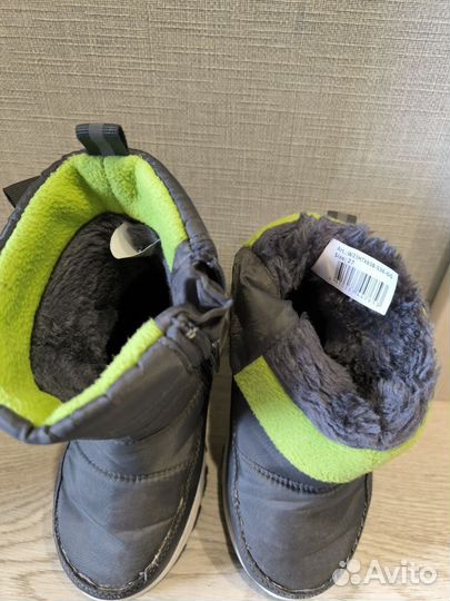 Сапоги дутики зимние для девочки, мальчика 27 р
