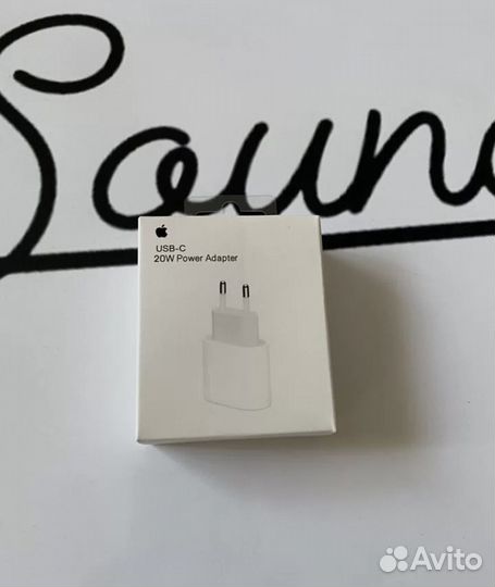 Блок питания Apple 20w type-c Premium
