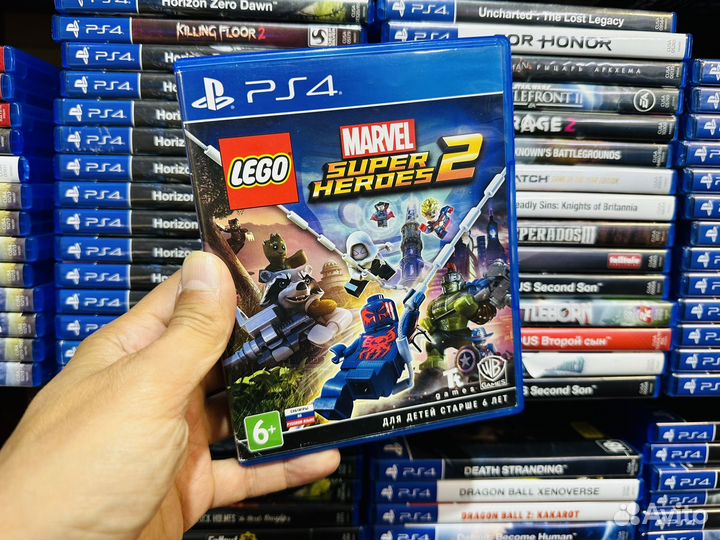 Lego super heroes 2 диск ps 4