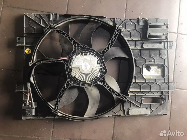 Диффузор вентилятор двс vw t5gp t6