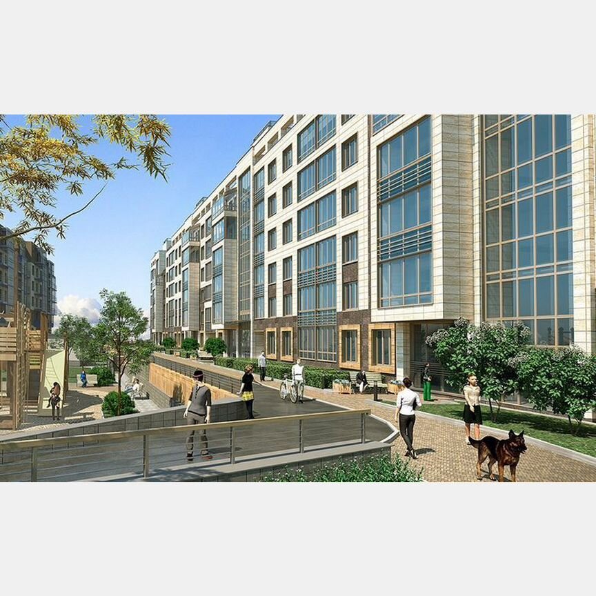 1-к. квартира, 39,6 м², 1/7 эт.
