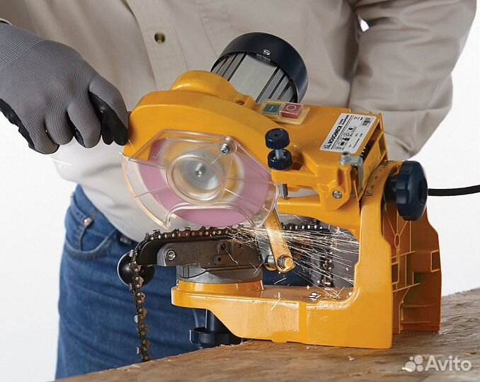 Заточка цепи бензопилы