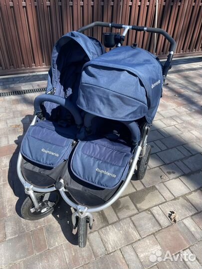 Коляска Bumblеridе Indie Тwin 3в1 для двойни