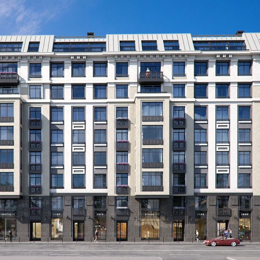 1-к. квартира, 54,7 м², 4/9 эт.