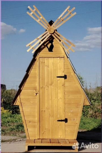 Уличный туалет домик с установкой хмб 223