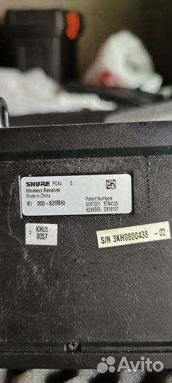 Радиомикрофон shure pgx
