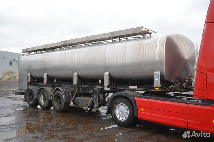 Полуприцеп пищевая цистерна Бецема БЦМ-138, 2008