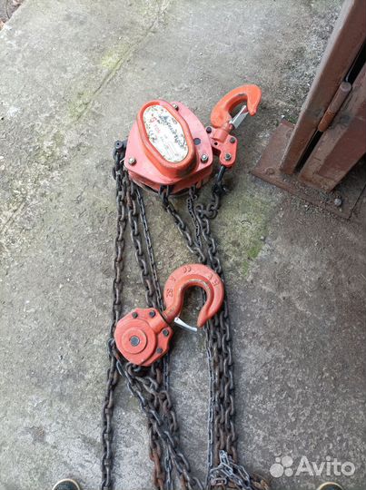 Таль ручная цепная бу