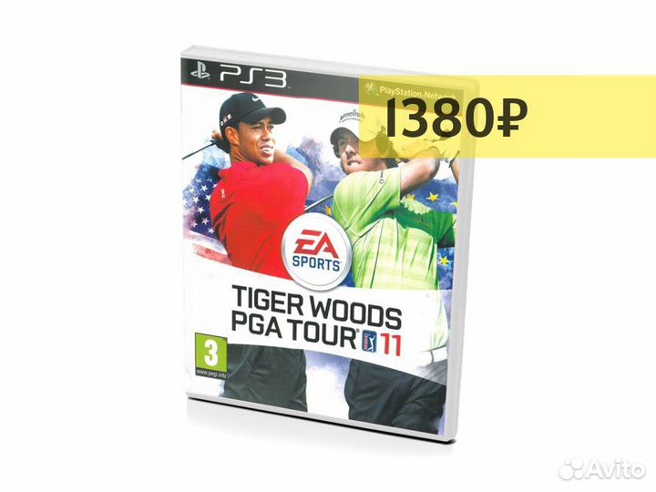 Tiger Woods Pga Tour 11, б/у, английский (PS3)