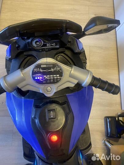 Детский электромотоцикл до 30 кг