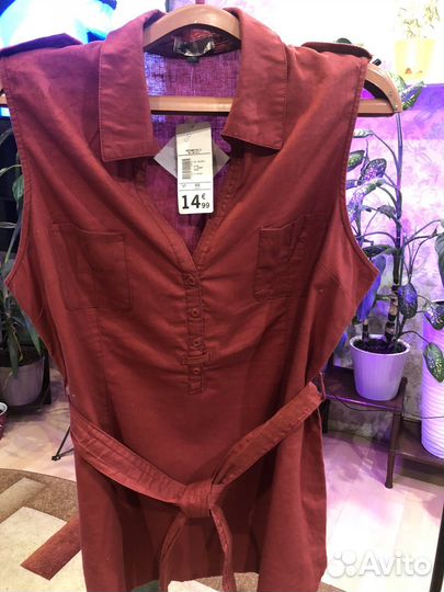 Блузка из натуральной ткани