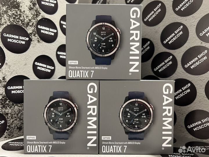 Часы garmin quatix 7 sapphire