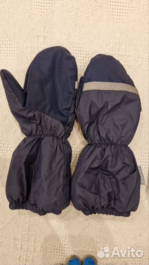 Зимние варежки краги reima, kerry, glissage