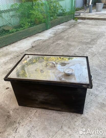 Коптильня горячего копчения из нержавейки