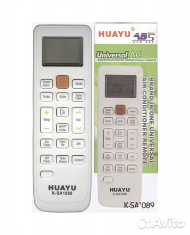 Универсальный пульт для кондиционеров k-sa1089