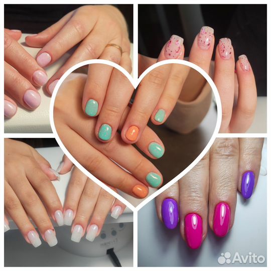 Модель на маникюр и педикюр