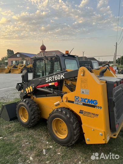 Мини-погрузчик XCMG XC760K, 2024