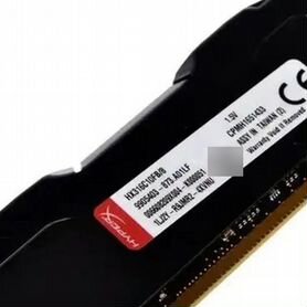 Оперативная память ddr3 8 gb 1600 HyperX