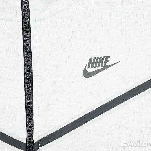 Худи Nike Tech Fleece белое