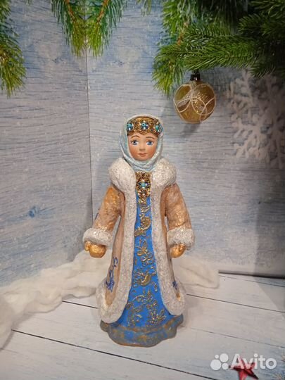 Ватные игрушки под ель