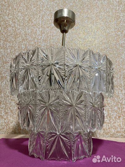 Хрустальная люстра СССР