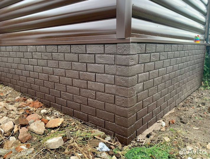 Фасадные панели под кирпич