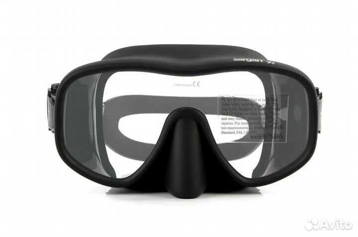 Набор для подводной охоты маска и трубка Дайвмасте