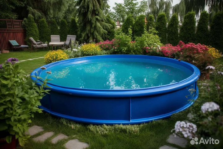 Бассейн стеклопластиковый