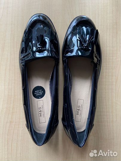 Женские туфли фирмы Marks&Spencer (лоферы)